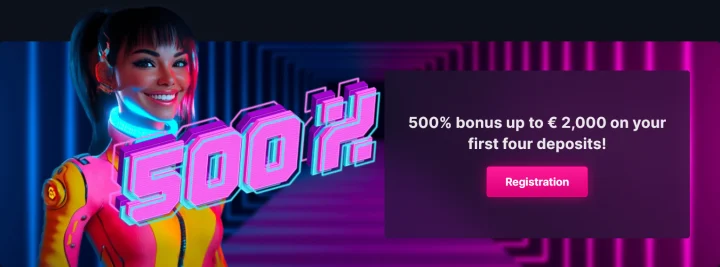 Willkommensbonus nach Registrierung